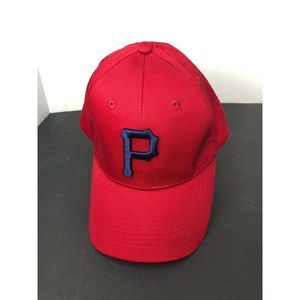 Pittsburgh Pirates Red Baseball Hat Adjustable